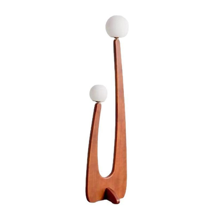 Künstlerische Holz Stehlampe