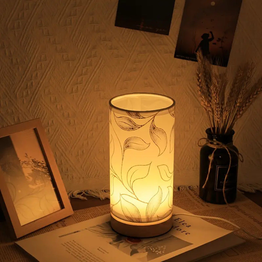 Moderne Blumen Design Tischlampe