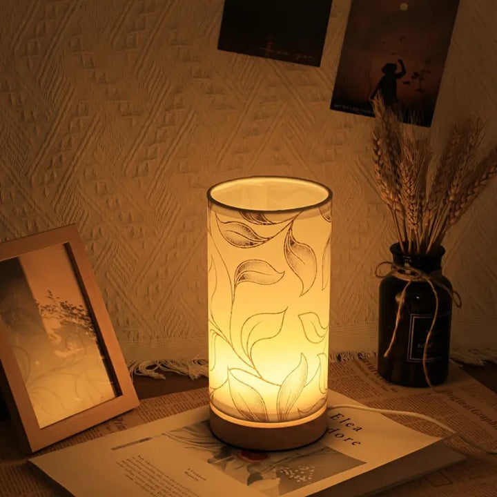 Moderne Blumen Design Tischlampe