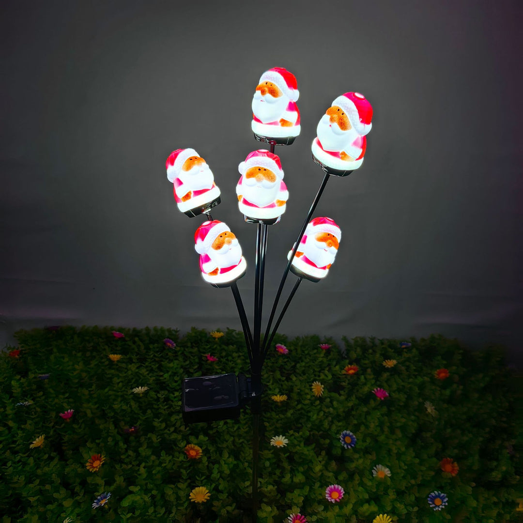 Dekorative LED Schneemann Gartensteckerlichter