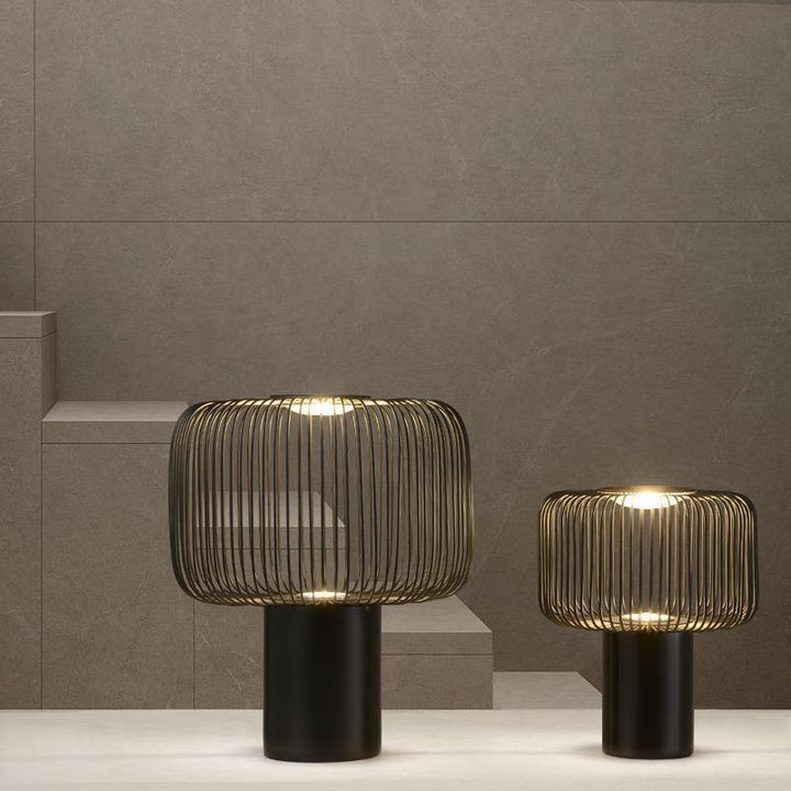 Dekorative Drahtgewebe Tischlampe