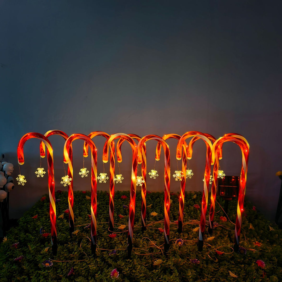 Dekorative Solar-Zuckerstangenlichter