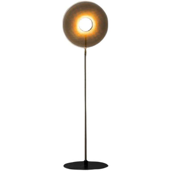 Moderne zirkuläre Stehfußlampe