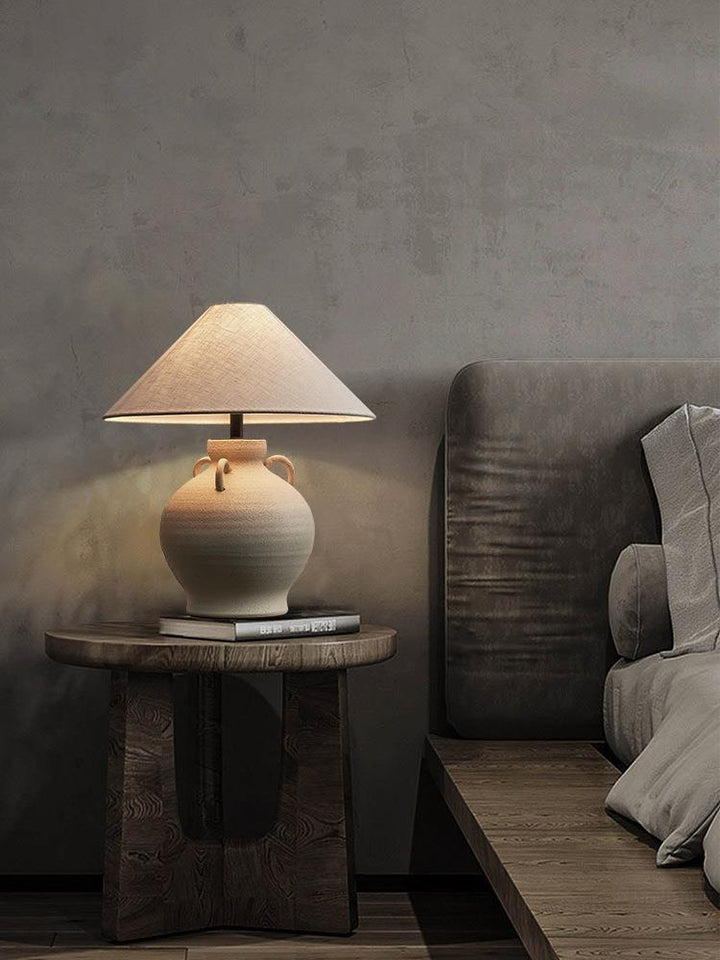 Zeitgenössische Keramik Tischlampe