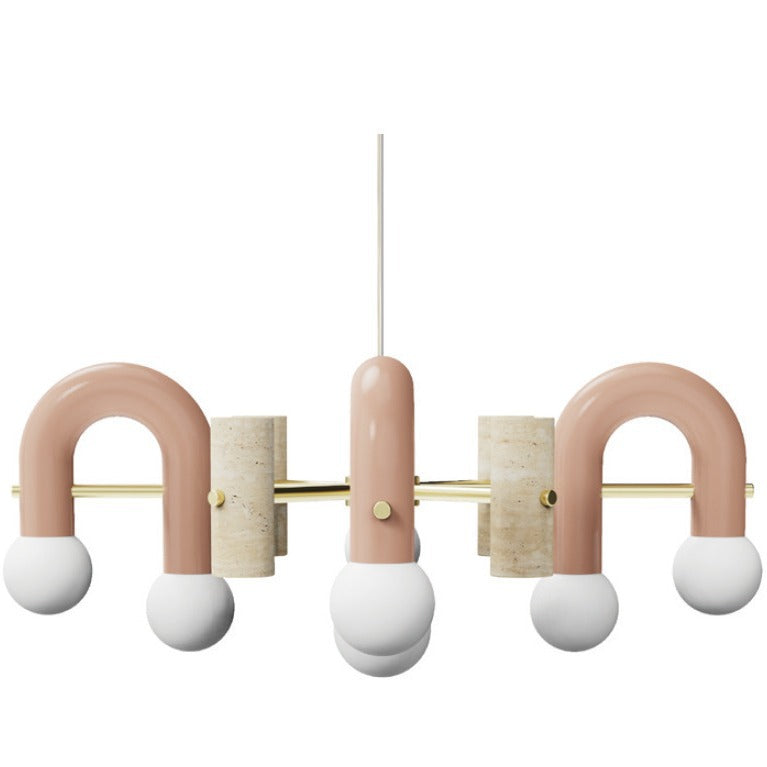 Künstlerische Hängeleuchte mit zeitgemäßem Design