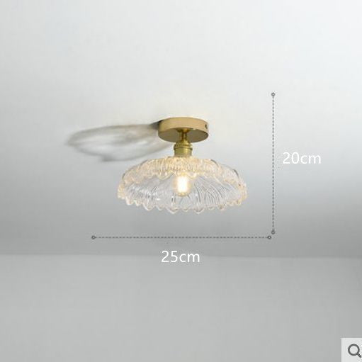 Vintage Glas Flush Mount Licht