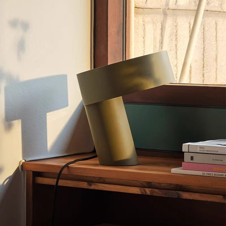 Einzigartige geometrische Akzent-Tischlampe