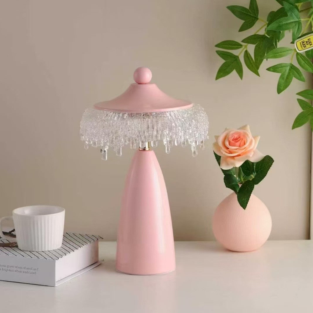 Elegante Kristall Tischlampe  1790694878