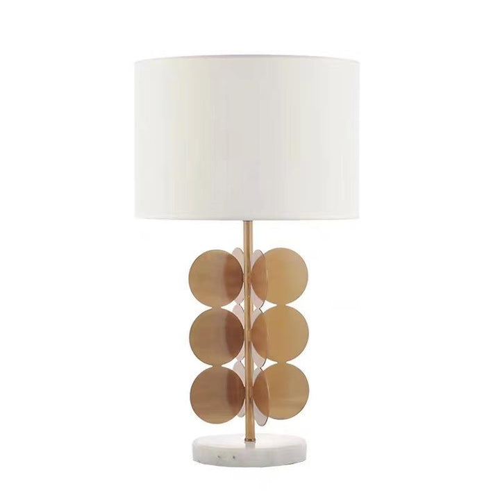 Künstlerische Tischlampe mit modernem geometrischem Design