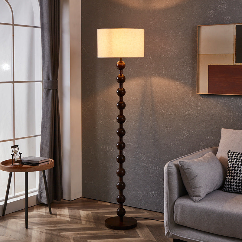 Zeitgenössische Holz Stehlampe