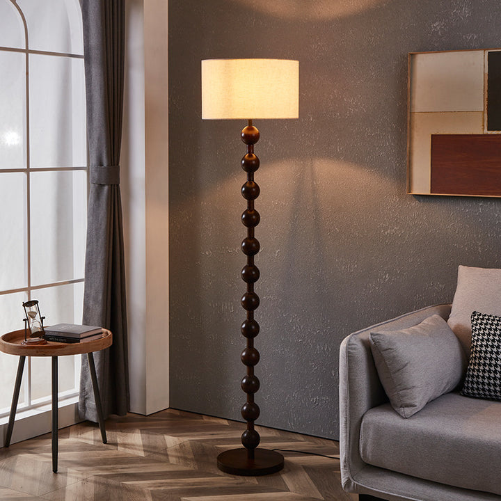 Zeitgenössische Holz Stehlampe