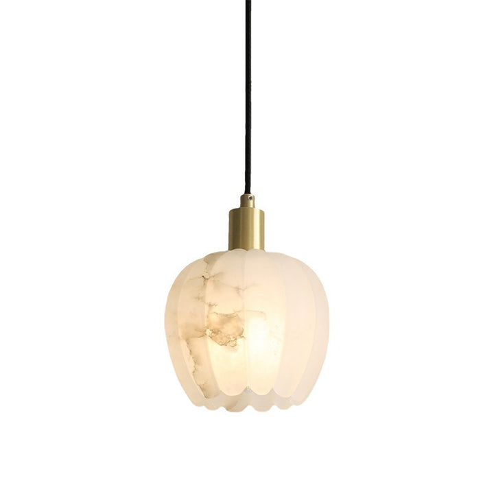 Elegante Alabaster Pendelleuchte