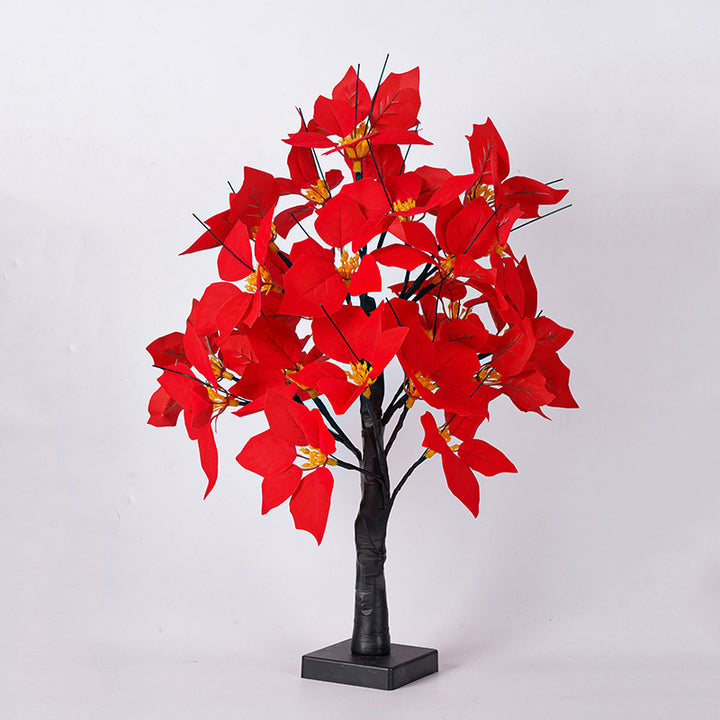 LED Schmetterling Blüte Zweig Tischlampe