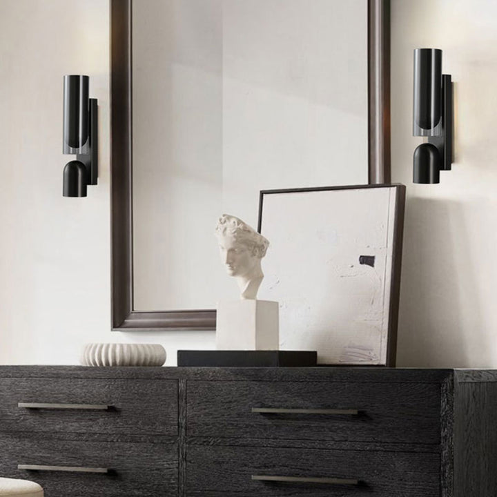 Moderne industrielle Wandleuchte