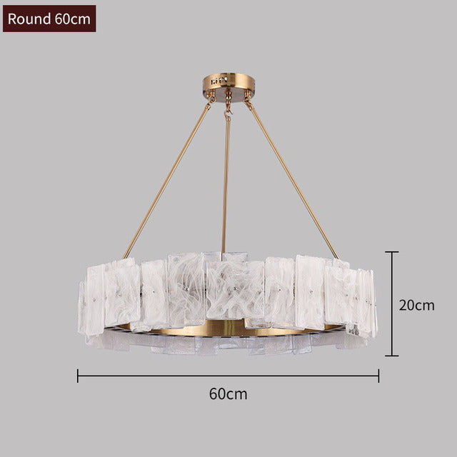 Moderne geometrische Pendelleuchte