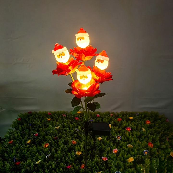 Dekorative LED Santa Rose Lichter