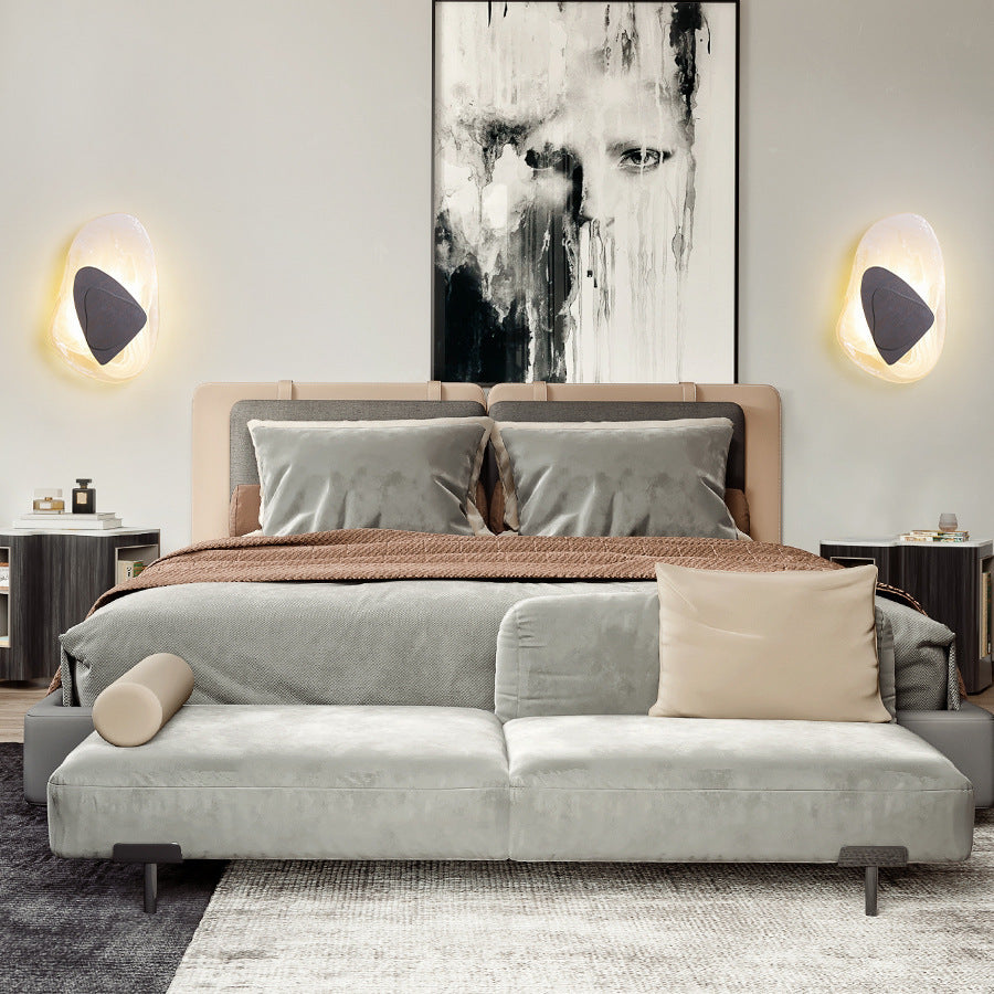Künstlerische Wandlampe