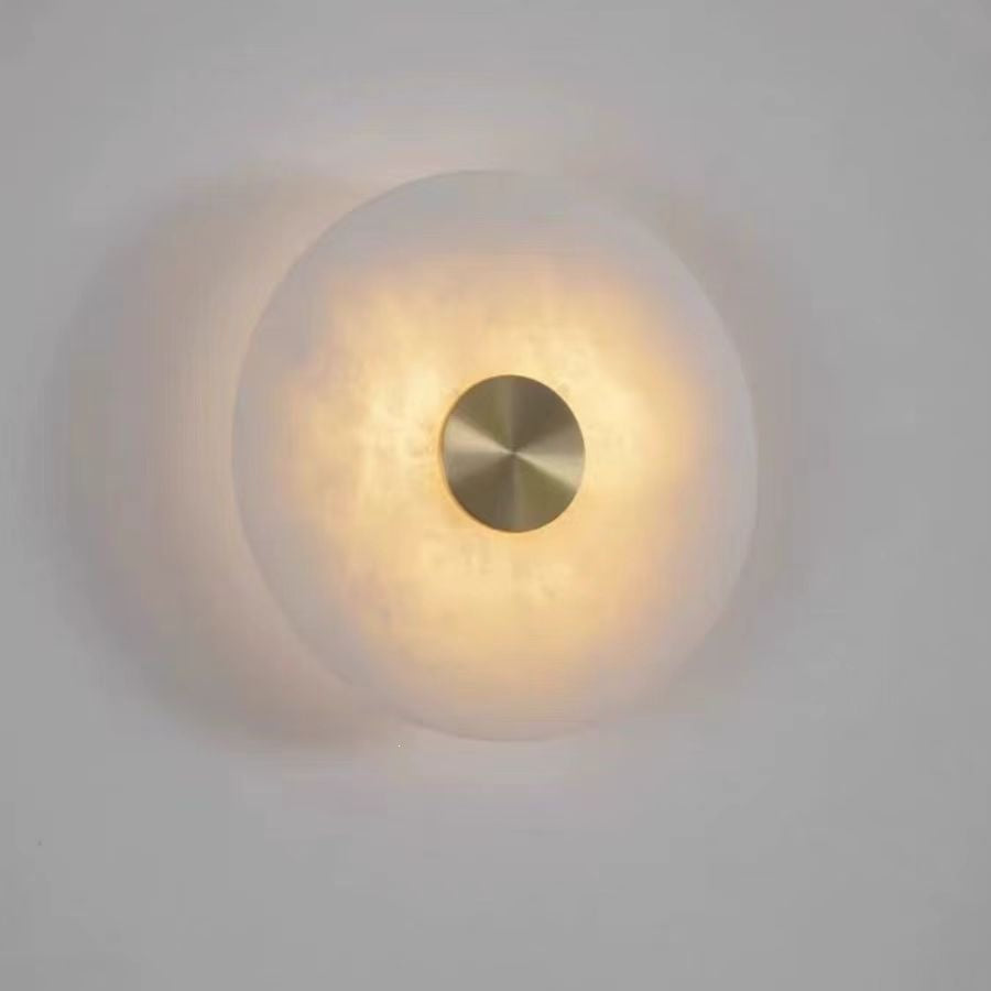Moderne Alabaster Wandleuchte