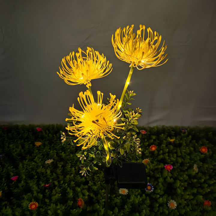 Solarbetriebene dekorative Blumen-Gartenstecker