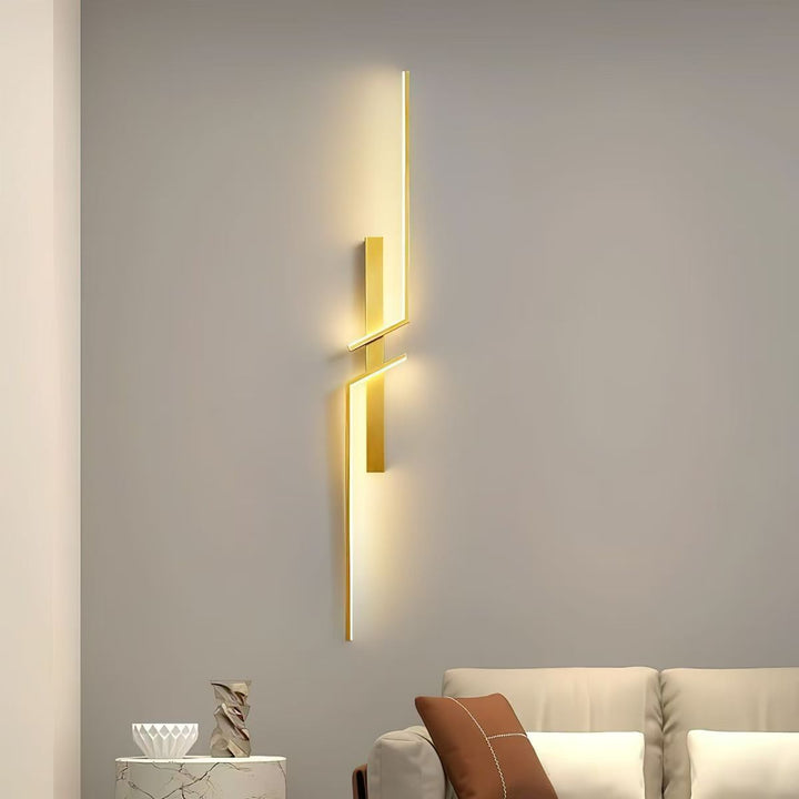 Moderne geometrische Wandleuchte