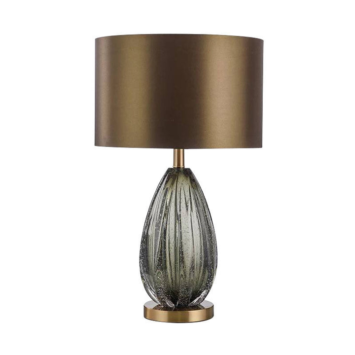 Elegante Glaskanten-Tischlampe