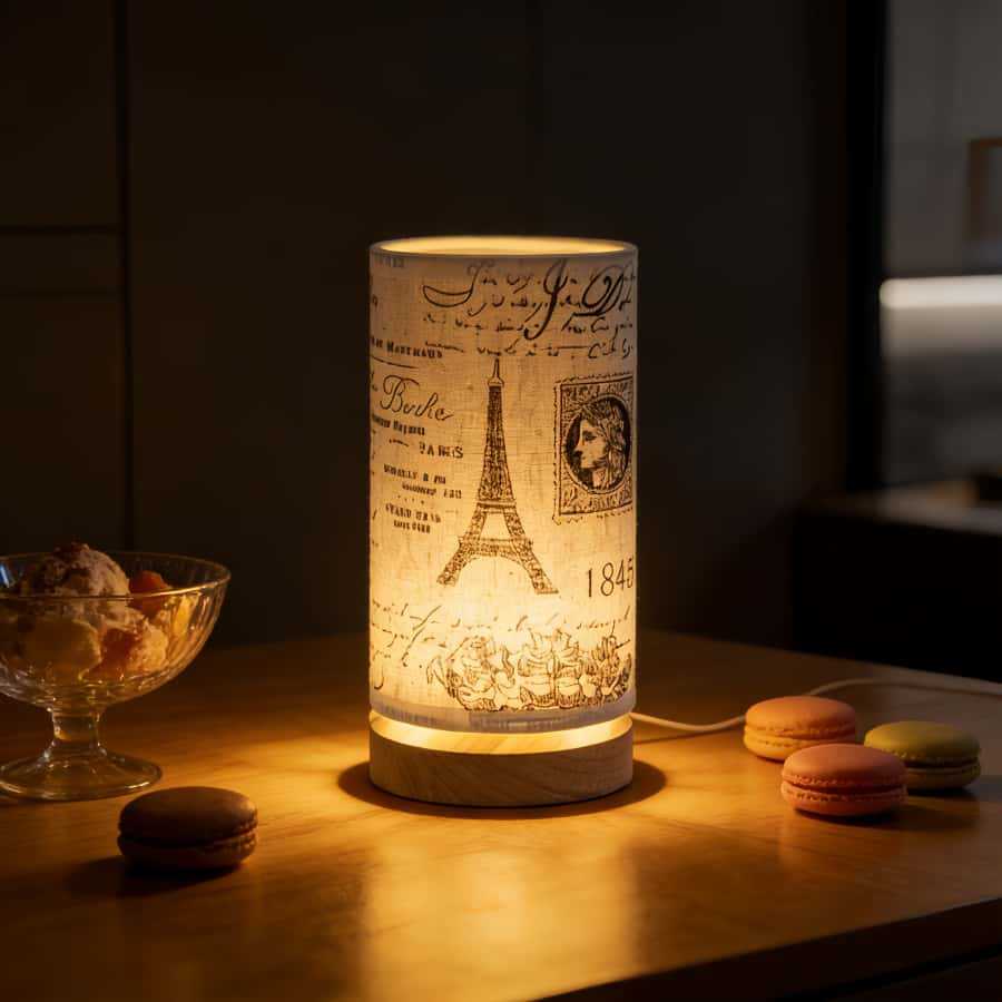 Dekorative Tischlampe