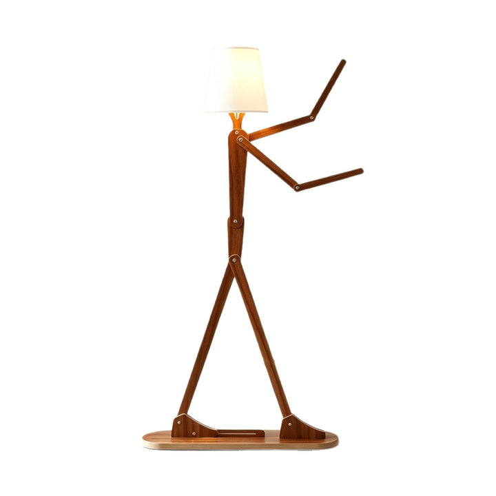 Kreative posierbare Stehlampe