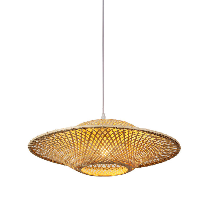 Woven Bamboo Deckenlampe