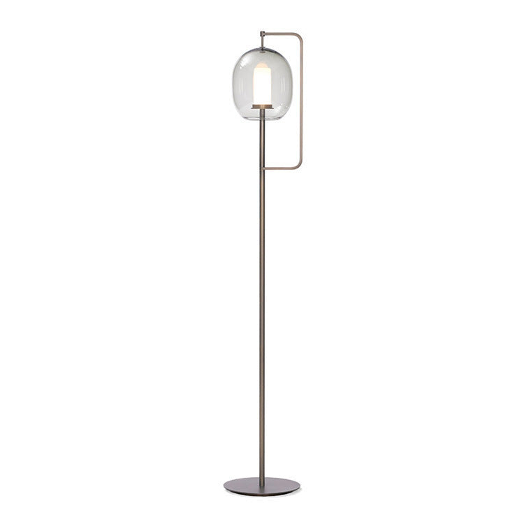 Moderne Glaslaterne Stehlampe