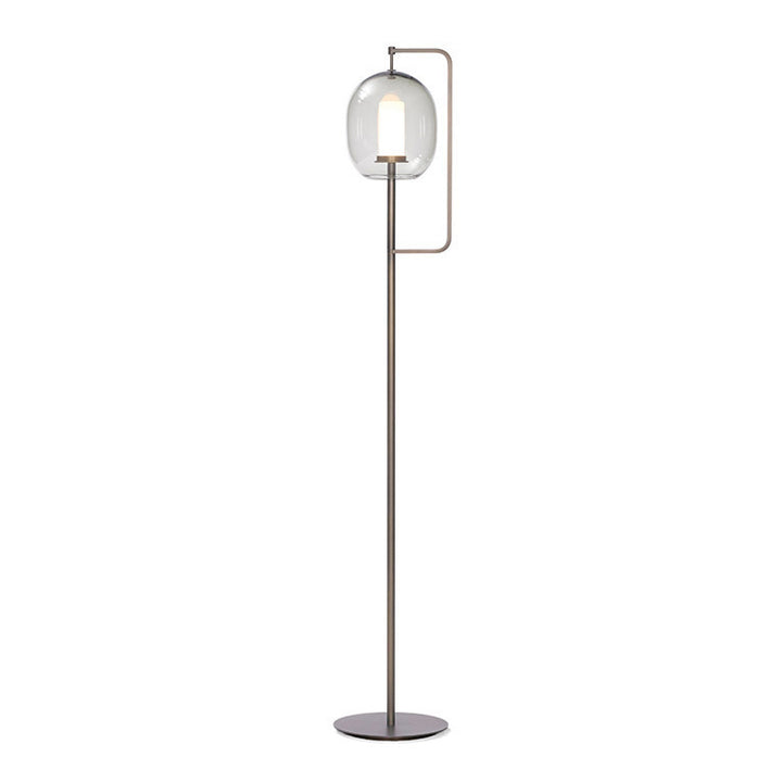 Moderne Glaslaterne Stehlampe