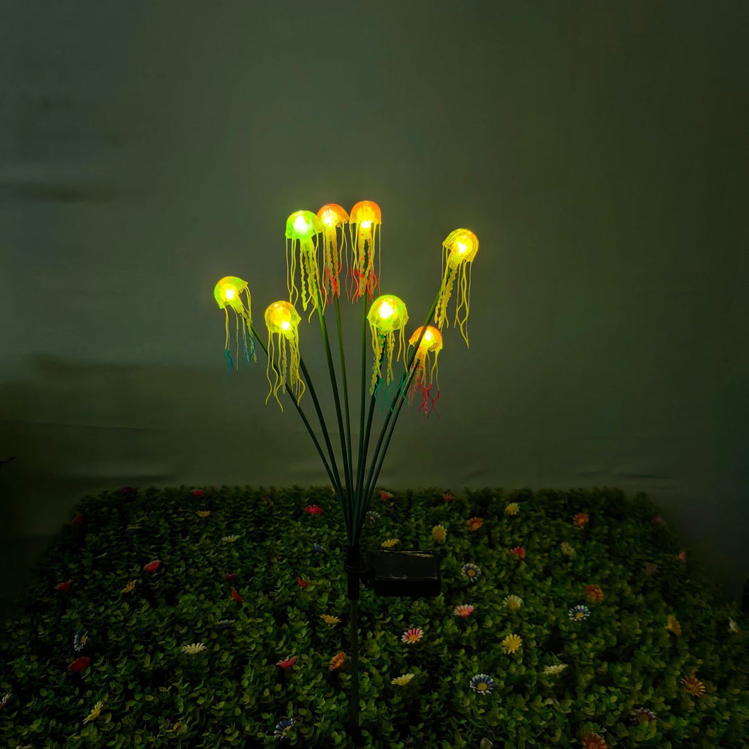 Dekorativer Quallen-LED-Lichtset