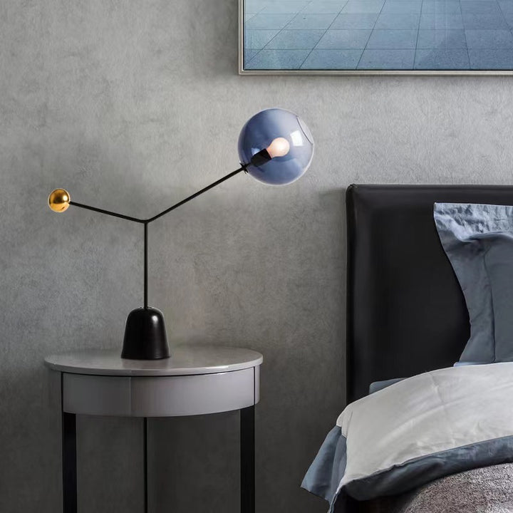 Künstlerische Schreibtischlampe