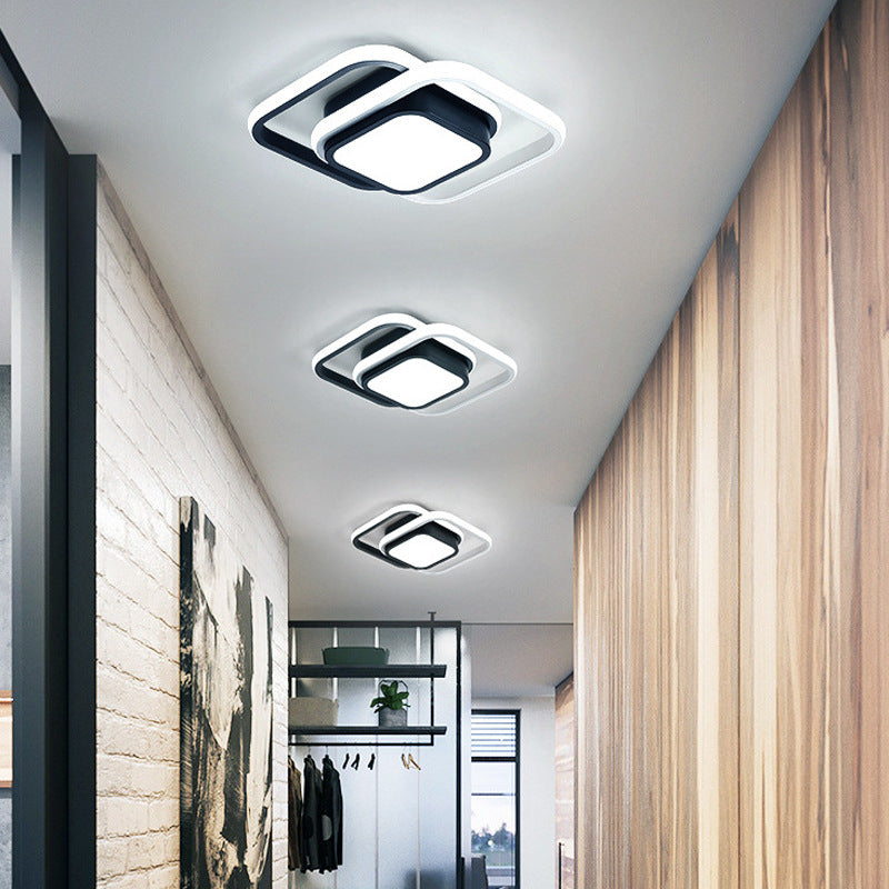 Moderne geometrische Deckenleuchte