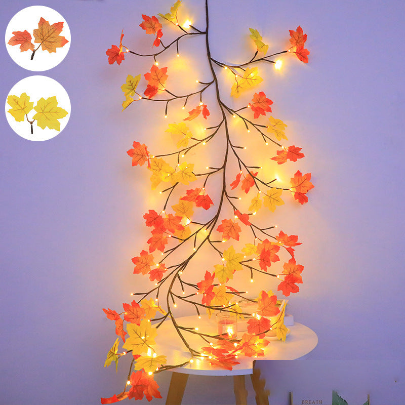 Verschnörkelte LED Kirschblüten Wandleuchte