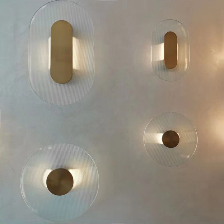Moderne dekorative Wandlampe mit schlankem Design