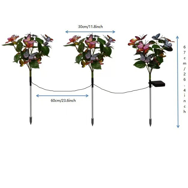 Dekorative LED Gartenstecker Licht