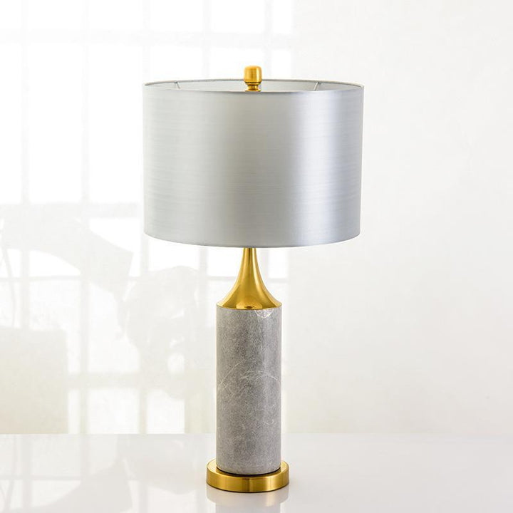Chic Marmor Akzent Tischlampe