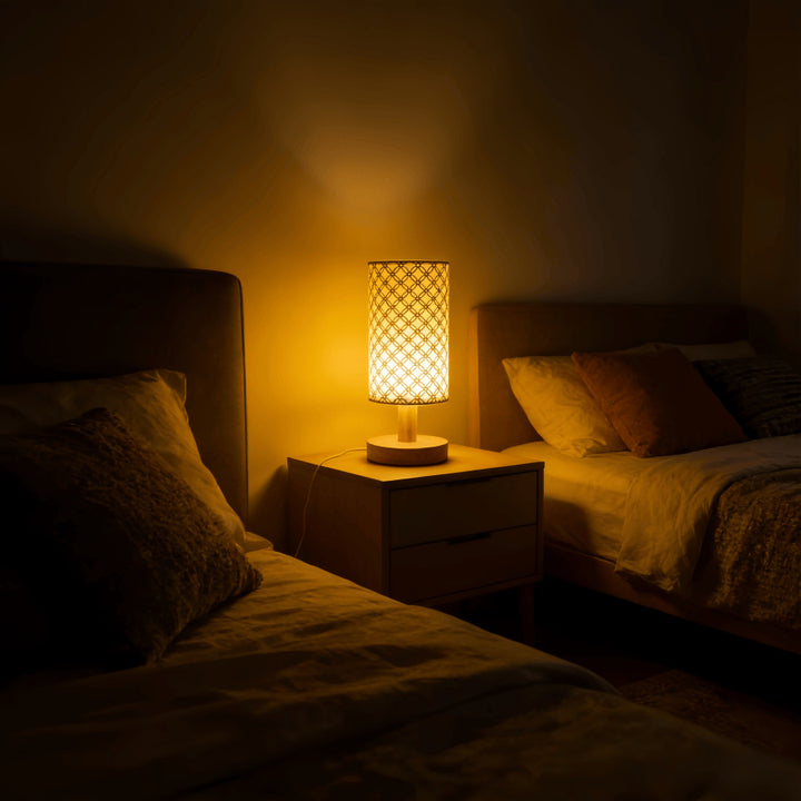 Moderne geometrische Tischlampe
