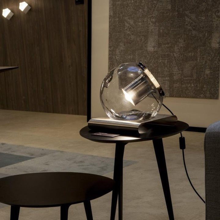 Moderne Glaskugel Tischlampe