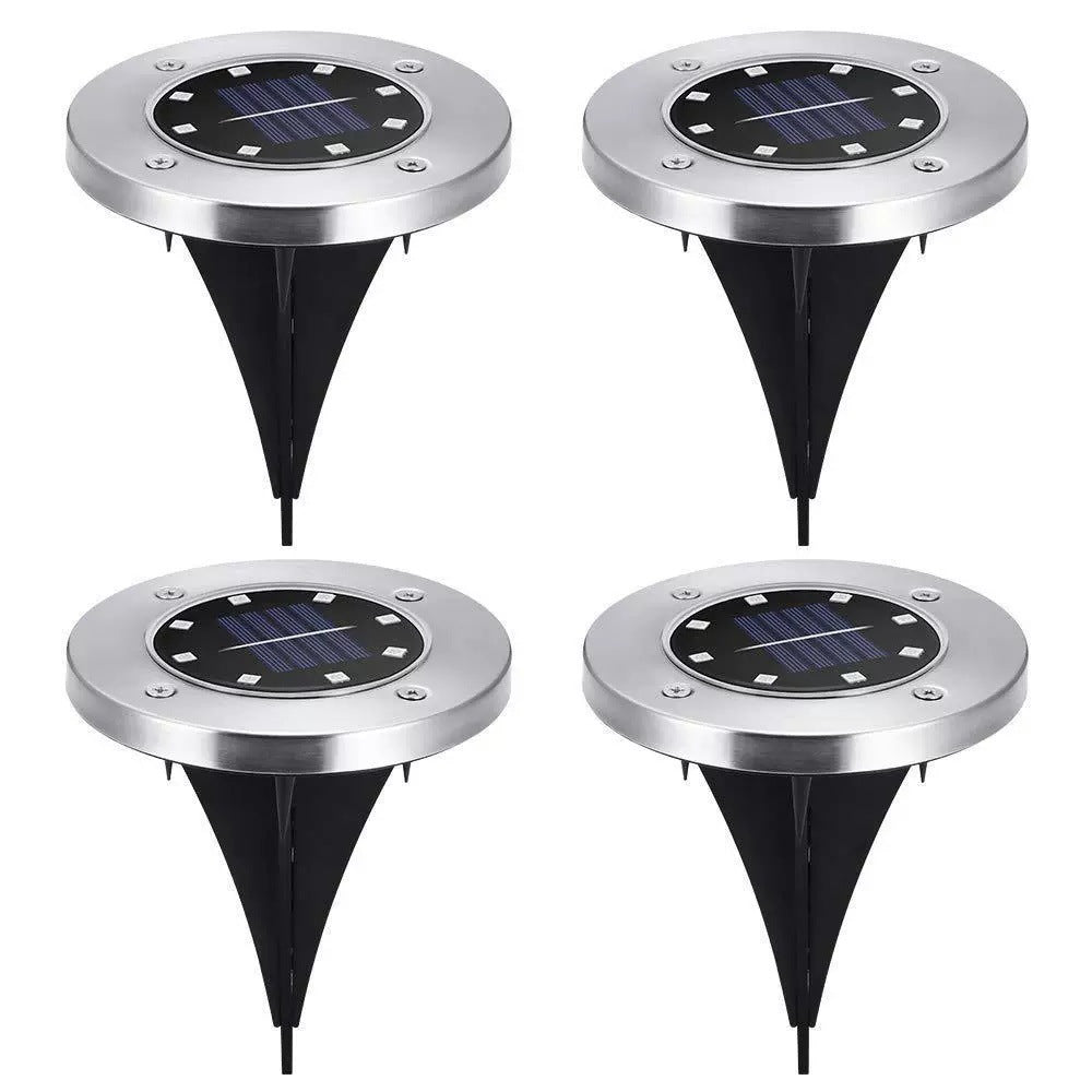 Solarbetriebene Erdstab-LED-Leuchte