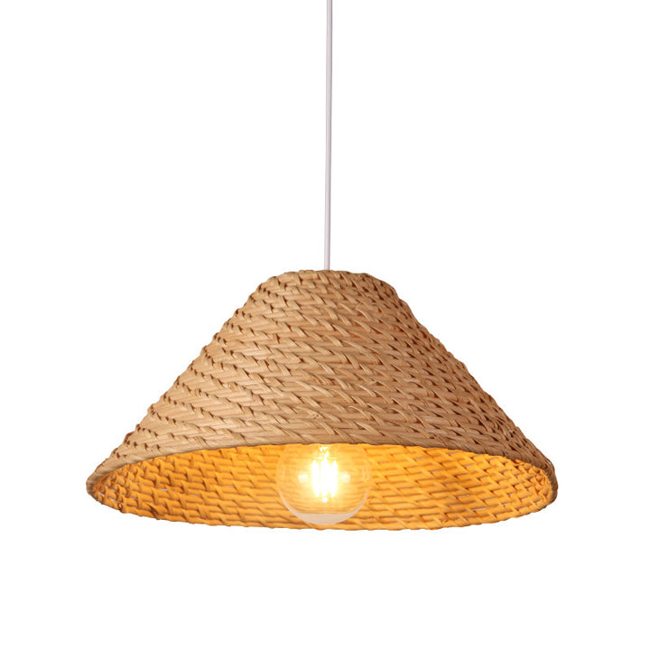 Woven Bamboo Deckenlampe