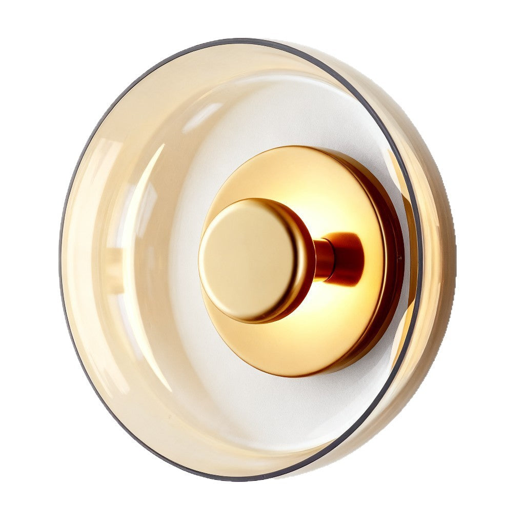 Moderne Glas Wandleuchte