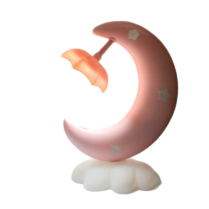 Dekorative Mond- und Wolken-Nachtlicht-Tischlampe für Kinder