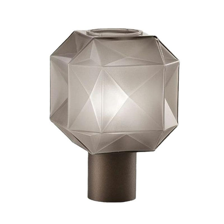 Geometrische Glas Tischlampe