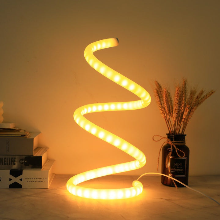 Kurvenförmige LED Akzentlampe