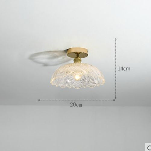 Vintage Glas Flush Mount Licht