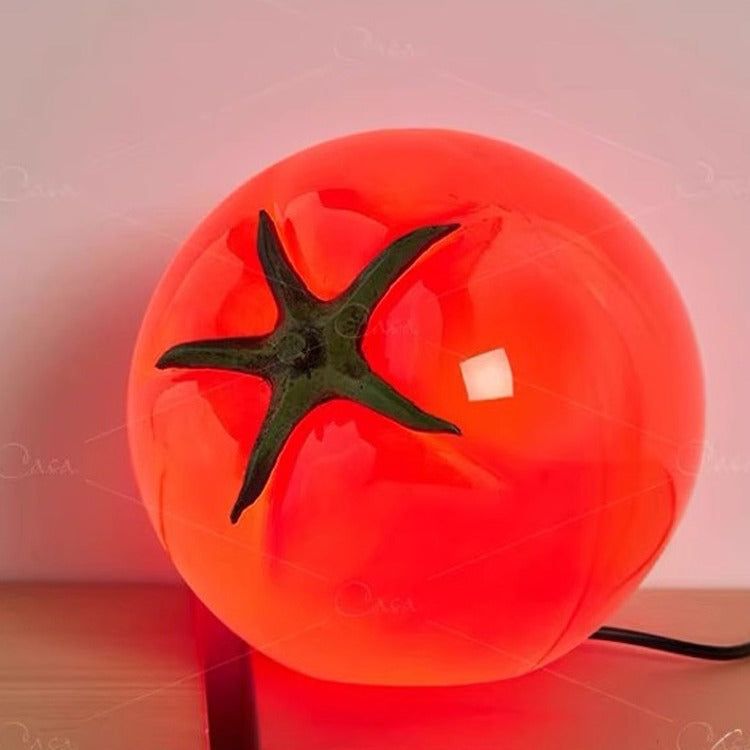 Dekorative tomatenförmige Lampe