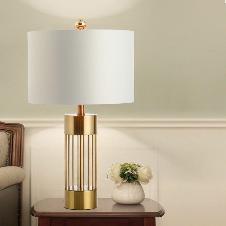 Stilvolle Tischlampe mit einzigartigem geometrischem Design