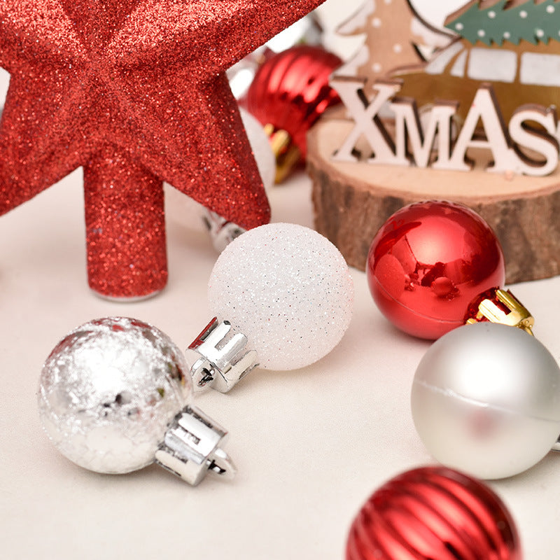 Dekoratives Weihnachtsornament-Set