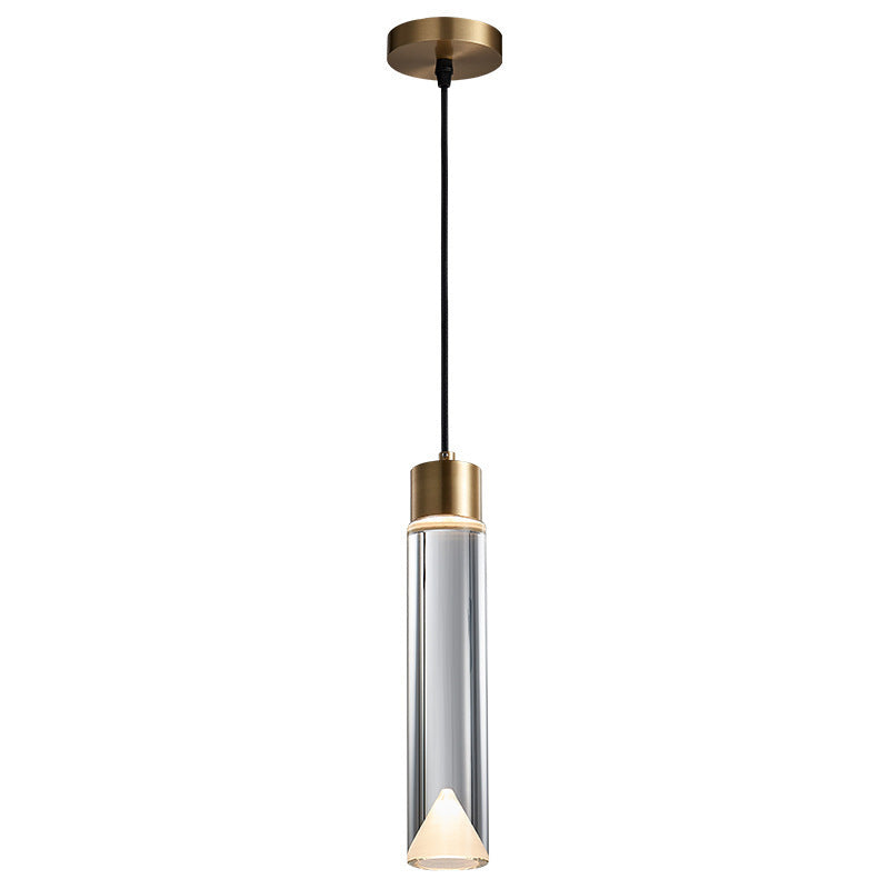 Elegante zylindrische Pendelleuchte